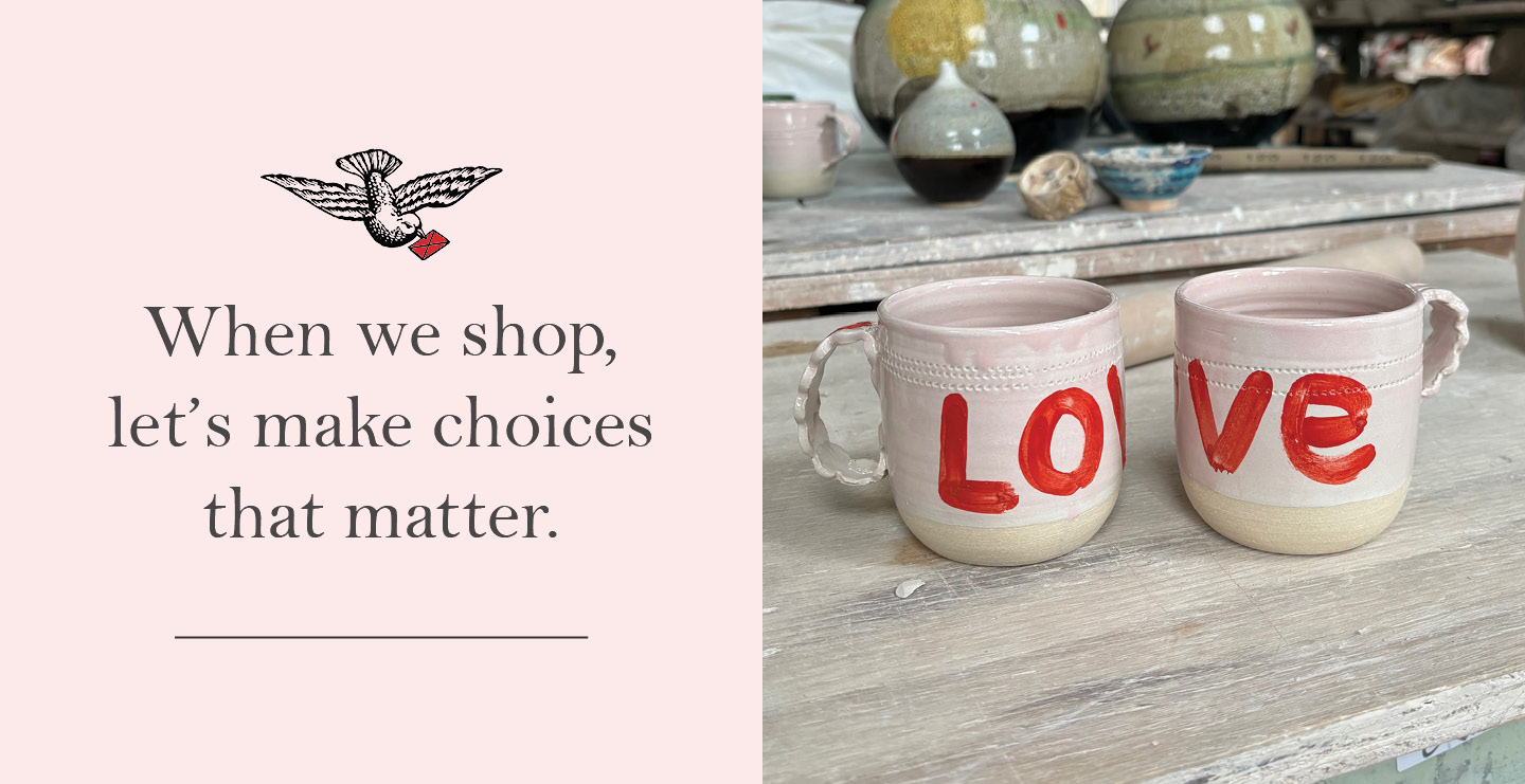 When we shop, let's make choices that matter Amo & Pax